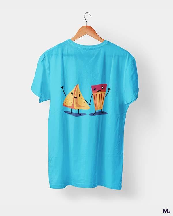 printed t shirts - Chai samosa  - MUSELOT