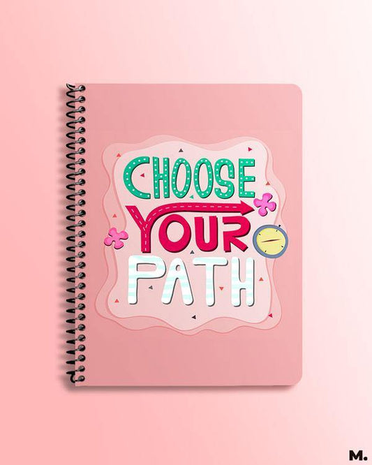 Printed notebooks - Choose your path  - MUSELOT