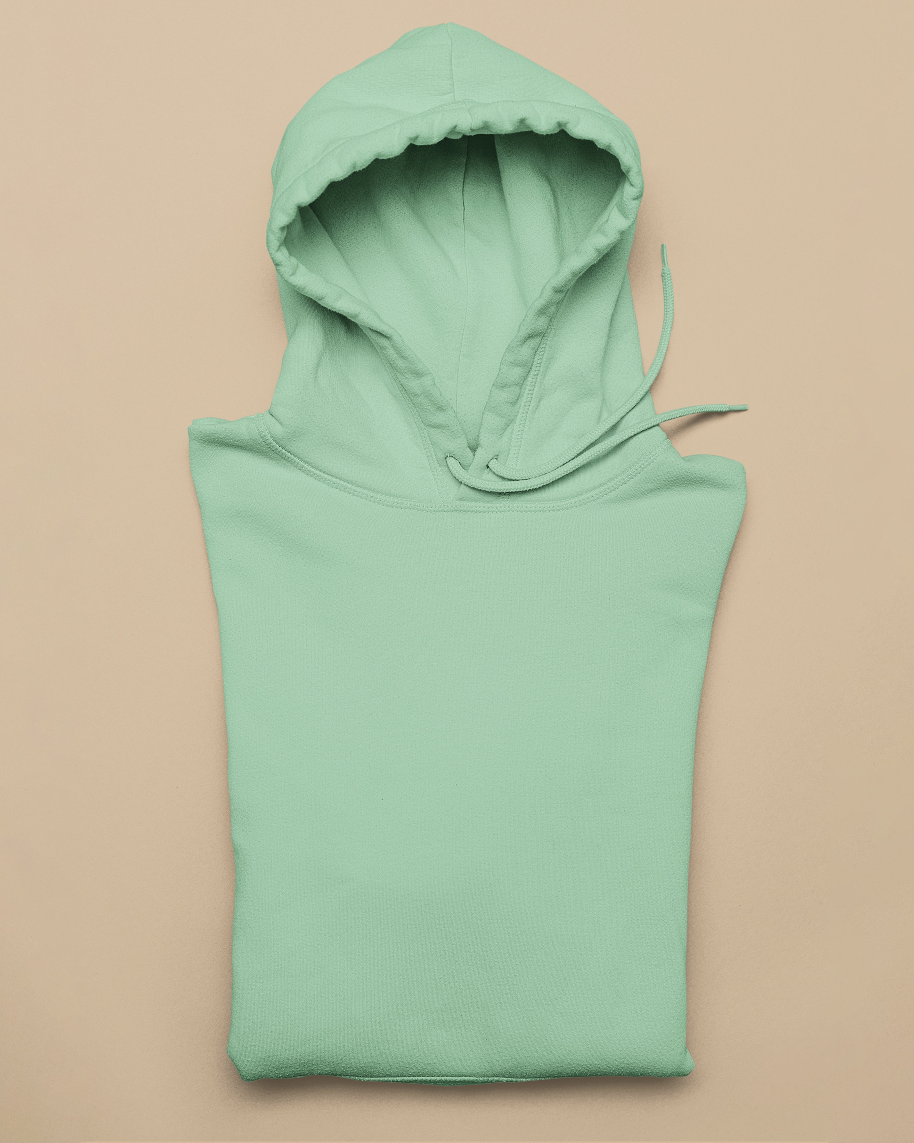 Green plain clearance hoodie