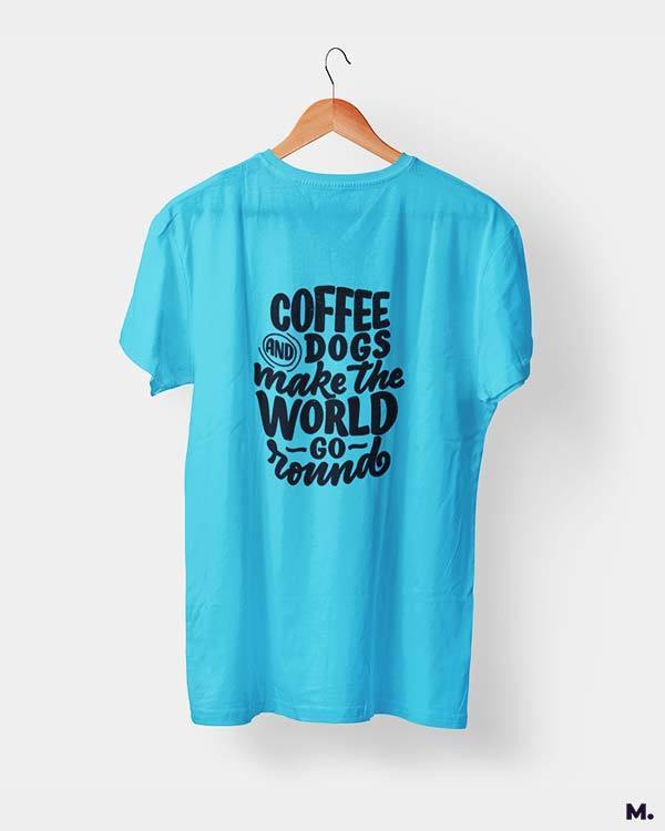 printed t shirts - Coffee and dogs  - MUSELOT