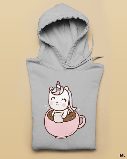 Printed hoodies - Coffee is my unicorn  - MUSELOT