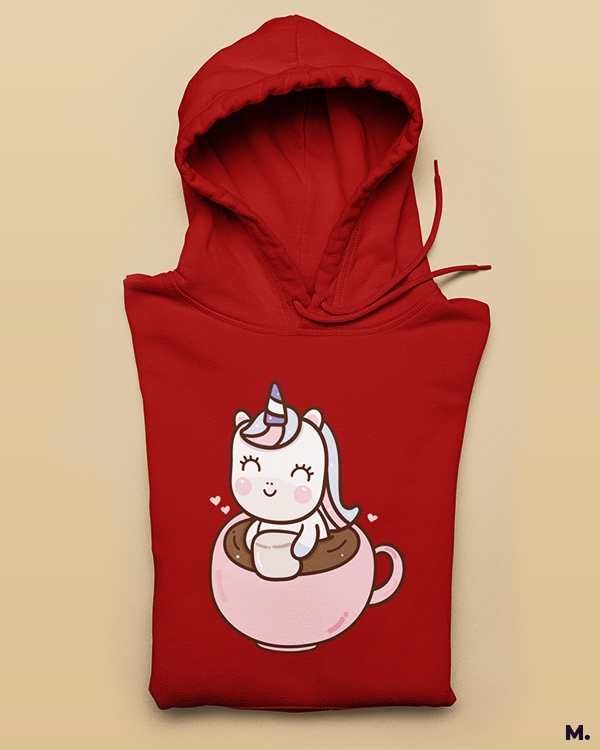 Printed hoodies - Coffee is my unicorn  - MUSELOT