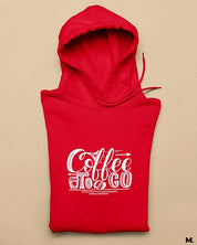 Printed hoodies - Coffee to go  - MUSELOT