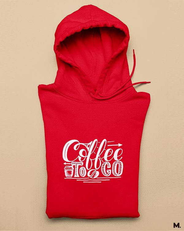 Printed hoodies - Coffee to go  - MUSELOT