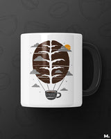 The coffee parachute printed mugs