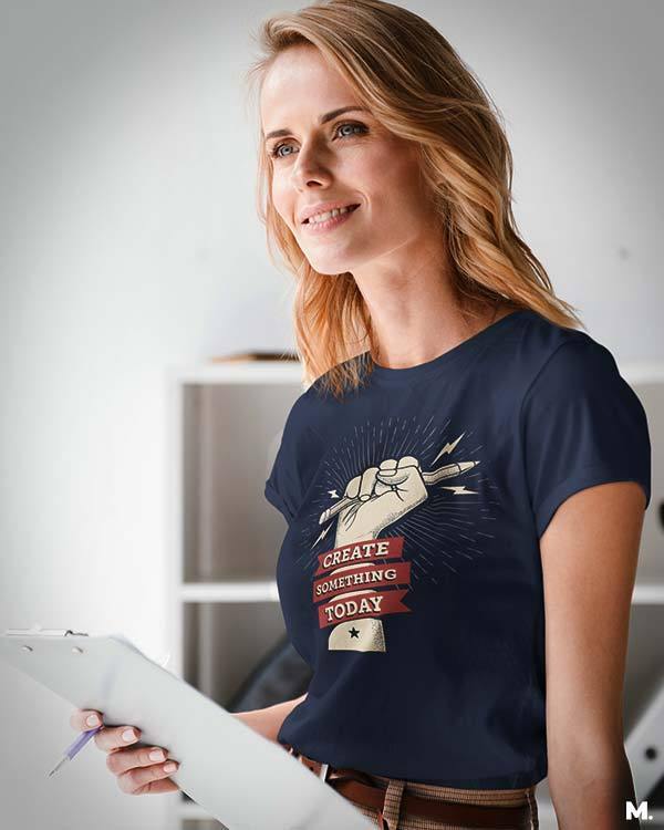printed t shirts - Create something today  - MUSELOT