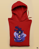 Creativity unlocked printed hoodies