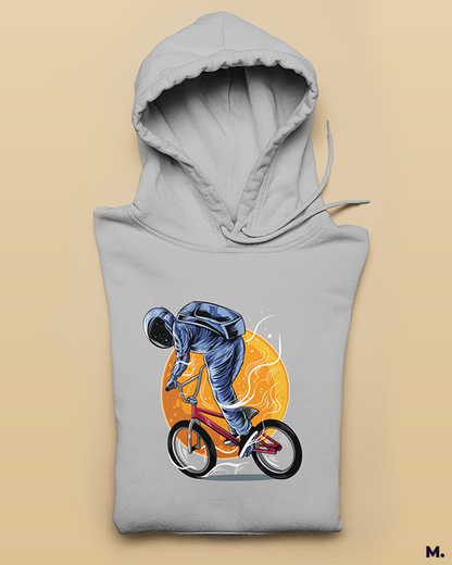  - Cyclist in space  - MUSELOT
