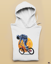  - Cyclist in space  - MUSELOT