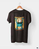Destroy everything printed t shirts