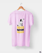 printed t shirts - Dogs before dudes  - MUSELOT
