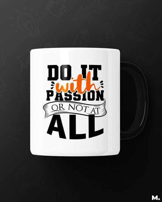 Printed mugs - Do it with passion  - MUSELOT