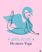 printed t shirts - Breathe. Do more yoga - MUSELOT