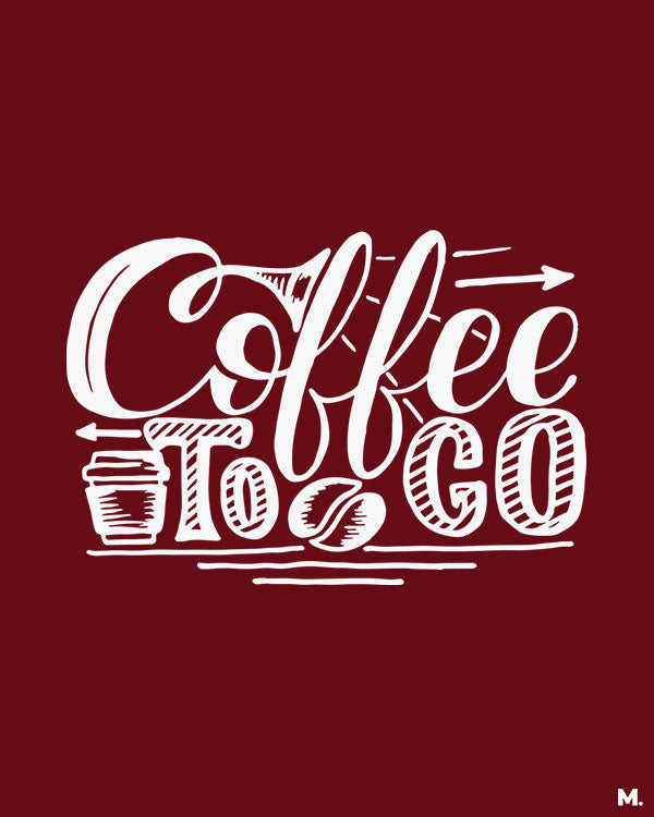 Printed hoodies - Coffee to go - MUSELOT