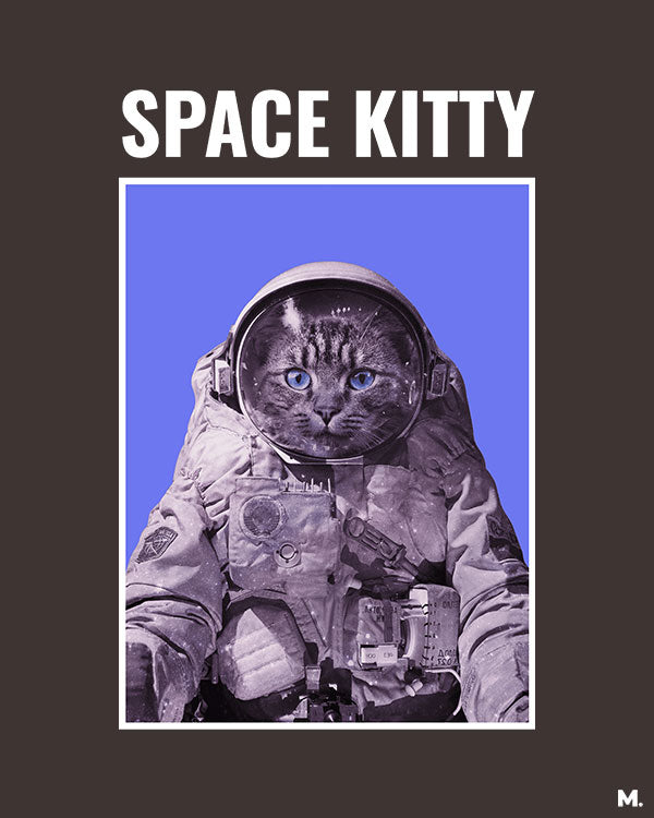 printed t shirts - Space kitty - MUSELOT