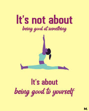 printed t shirts - Be good to yourself - MUSELOT