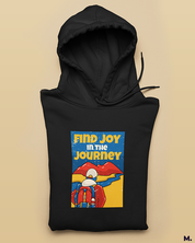 Printed hoodies - Find joy in the journey  - MUSELOT