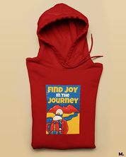 Printed hoodies - Find joy in the journey  - MUSELOT