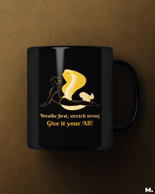 Printed mugs - Give it your all  - MUSELOT