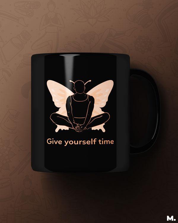 Printed mugs - Give yourself time  - MUSELOT