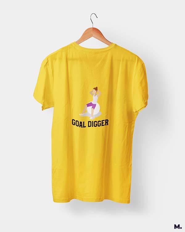 printed t shirts - Goal digger  - MUSELOT