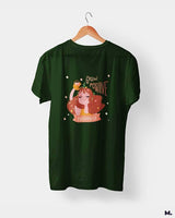 Grow positive thoughts printed t shirts