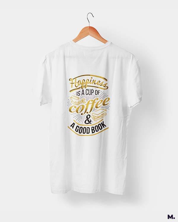 printed t shirts - Coffee and good books  - MUSELOT