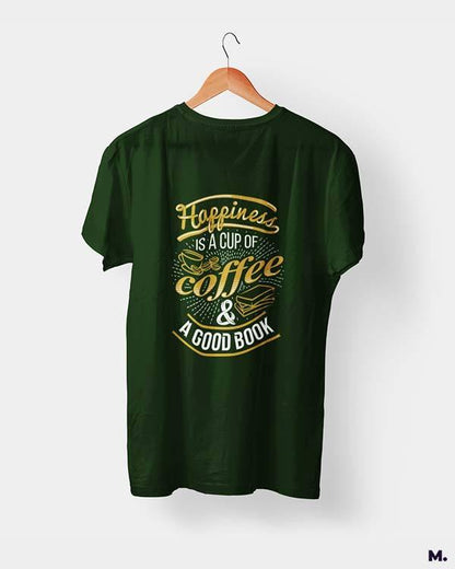 printed t shirts - Coffee and good books  - MUSELOT