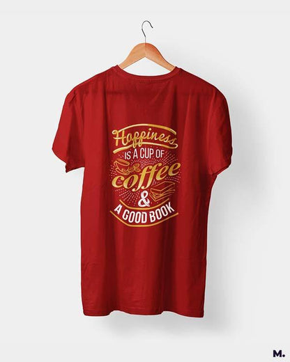 printed t shirts - Coffee and good books  - MUSELOT