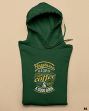 Printed hoodies - Coffee and good books  - MUSELOT
