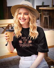 printed t shirts - Have a cup of positivitea  - MUSELOT