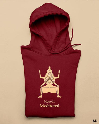 Printed hoodies - Heavily meditated  - MUSELOT