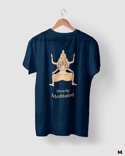 printed t shirts - Heavily meditated  - MUSELOT