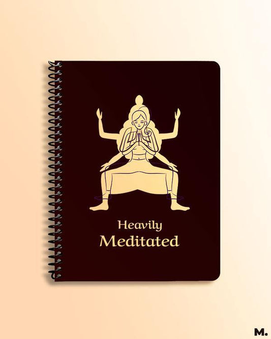 Printed notebooks - Heavily meditated  - MUSELOT