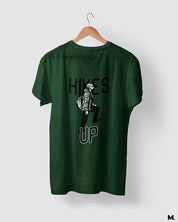 printed t shirts - Hikes up  - MUSELOT
