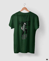 Hikes up printed t shirts