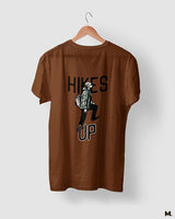 Hikes up printed t shirts
