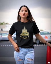 printed t shirts - Home is where we park it  - MUSELOT