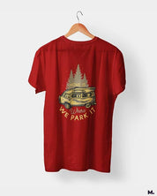 printed t shirts - Home is where we park it  - MUSELOT