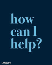 printed t shirts - How can I help T-shirts  - MUSELOT