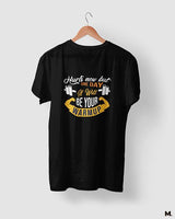 One day it'll be warm up printed t shirts