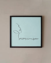I got a strong women syndrome printed posters framed - Muselot