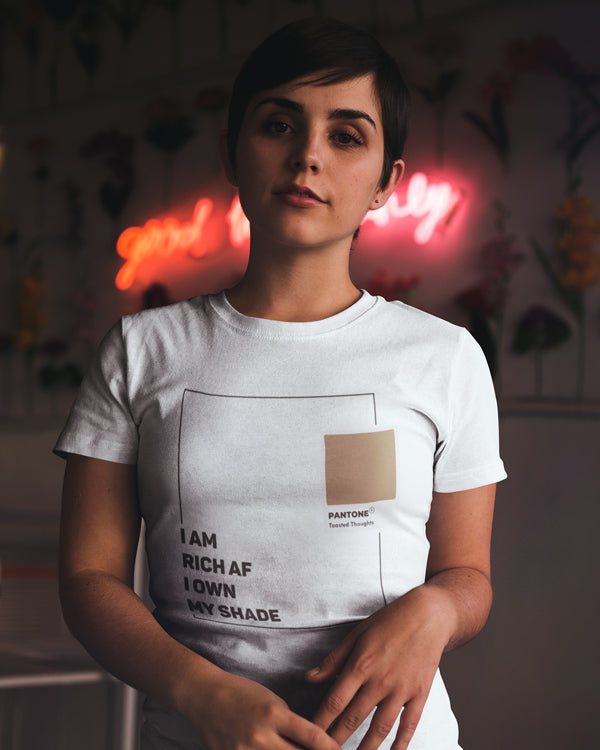 I own my shade printed t shirts for women - Muselot