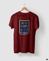 Dreamer and night-thinker printed t shirts