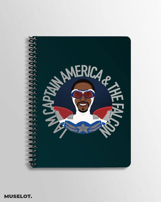 Printed notebooks - Captain America & Falcon notebooks  - MUSELOT