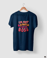 printed t shirts - I am the boss  - MUSELOT