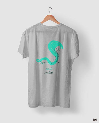 printed t shirts - Inhale. Exhale.  - MUSELOT