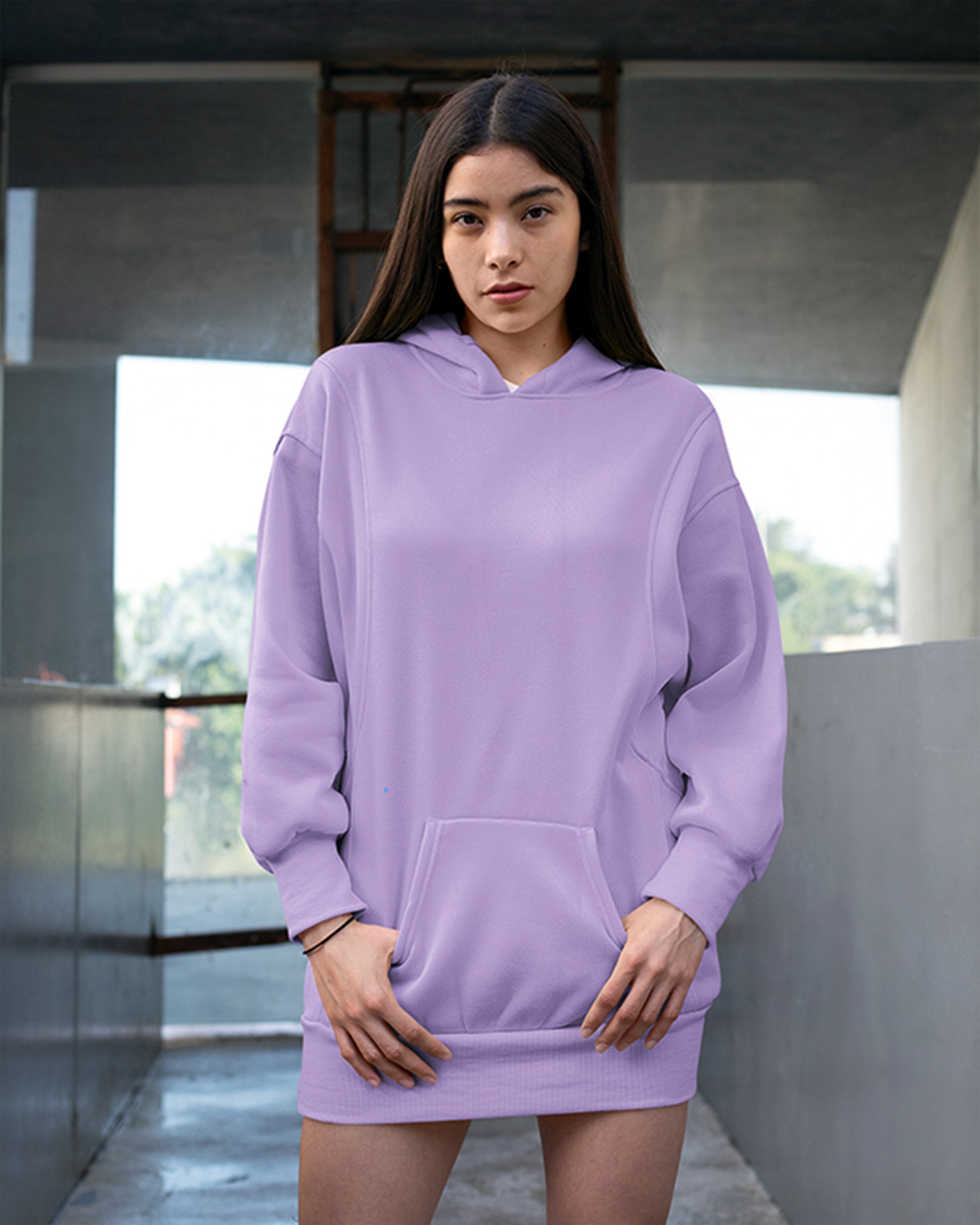 Shop iris lavender plain hoodies for men and women
