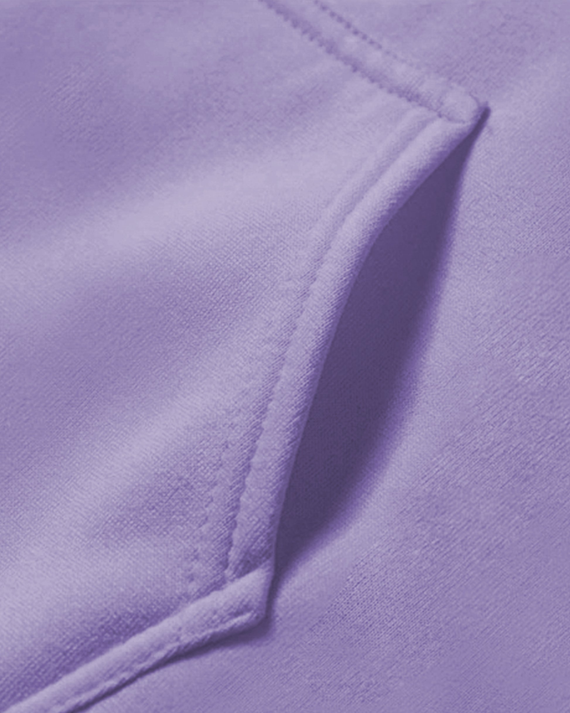 Iris lavender plain hoodies for men and women online - Muselot