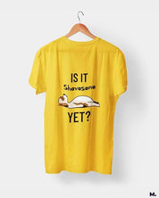 printed t shirts - Is it shavasana yet?  - MUSELOT